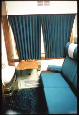 
Blue Train compartment interior.
