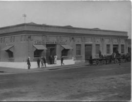 Durban, May 1921. Building addition and carts at Cato Creek.