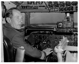 28 March 1967. SAA Douglas DC-7B ZS-DKF 'Good Hope' arriving from Australia. This was the last SA...