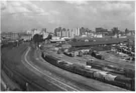 Johannesburg. Railway yard at Kazerne.