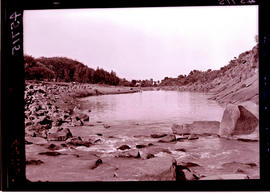 "Ladysmith district, 1938. Black Rock at the Klip River."