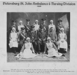 Pietersburg, 1930. St John Ambulance and Nursing Division.
