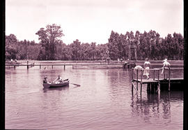 Johannesburg, 1932. Jetty on Florida lake.