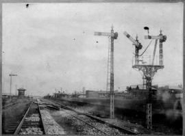 Johannesburg. Denver. Up home signals. (Collection on signalling equipment)