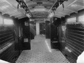 NGR Royal mail van and tender. Interior.