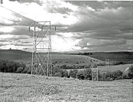 Estcourt district, 1956. Power lines.
