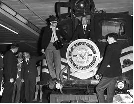 Johannesburg, January 1971. SAR Class 3E on Historical Transport Association special train commem...