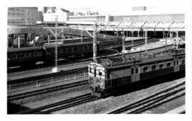 Johannesburg, 1963. Blue Train in Park Station.