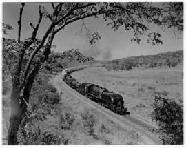 Rhodesia, 1947. RR Class locomotives with Royal Train.