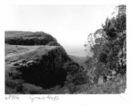 Graskop, 1960. Lookout point at God's Window.