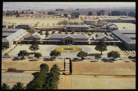 Johannesburg. Aerial view of Esselen Park Railway Training College.
