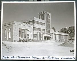 "Kimberley district, 1948. New water treatment plant at Riverton."