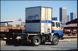 Johannesburg. 1989. Container on truck.