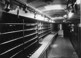 NGR Royal mail van and tender. Interior.