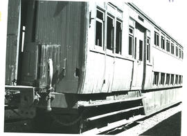 SAR third class wooden double-decker passenger coach.