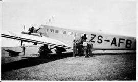 SAA Junkers JU-52 ZS-AFB 'Lord Charles Somerset'.