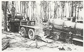 Jansenville district, 3 December 1974. Wren engine ‘Little Bess’, built by Kerr Stuart in 1919, b...