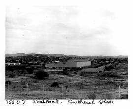 Windhoek, South-West Africa, 1966. New diesel sheds.