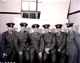 Johannesburg, September 1952. Railway police officers.