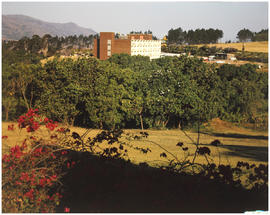 Swaziland, 1973. Holiday Inn hotel near the Swazi Spa. [CJ Dannhauser]