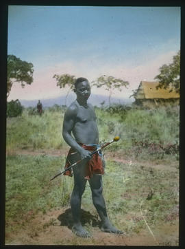 Transvaal. Young man of the Mchopi tribe.