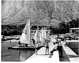 Hermanus, 1955. Yacht club.