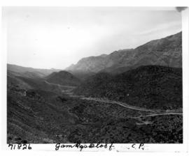 Prince Albert district, 1962. The road to Gamkaskloof