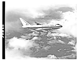 
SAA Boeing 747SP ZS-SPA 'Matroosberg' in flight.
