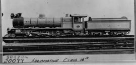 SAR Class 16A No 852 built by North British Loco Co in 1915. They were 4 cylinder 'simple' engines.