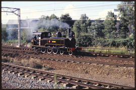 June 1990. Ex NGR Kitson & Stephenson, later SAR Class C, one sold to Escom and named 'Kitty'.