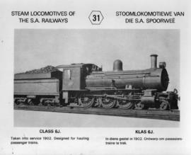 SAR postcard series No 31: Class 6J.