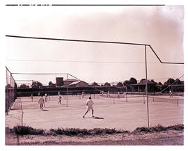 Springs, 1954. Tennis.