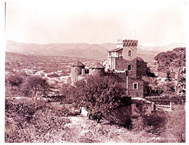 Windhoek, South-West Africa, 1957. Heinitzburg castle.