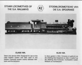 SAR postcard series No 42: SAR Class 14A.