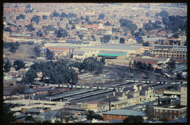 Bloemfontein, August 1984. Railway station and regional office. [T Robberts]
