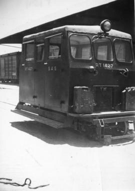 South-West Africa, 1937. Narrow gauge inspection trolley No RT1427.