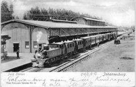 Johannesburg, 24 June 1904. Park station.