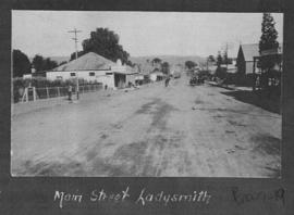 Ladysmith, circa 1925. Main street. (Album on Natal electrification)