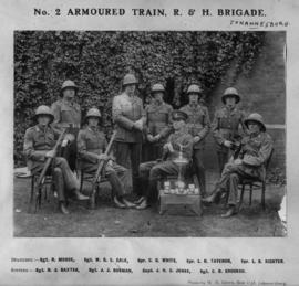 Johannesburg, 1926. SAR&H Brigade No 2 Armoured Train. (WH Green, Johannesburg)