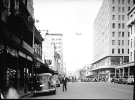 Johannesburg, 1938. Street scene.