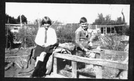 Circa 1925. Derrick and Betty Jones. (Album on Natal electrification)