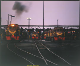 Johannesburg, 1990. SAR Class 34-000 No 34-088.