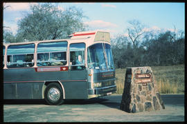 SAR Bussing tour bus No MT60041 in Kruger National Park.