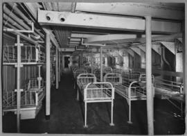 Durban, 1945. The 'Gerusalemme' passenger ship converted into naval hospital ship.