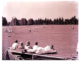 Springs, 1954. Mine recreation club baseball.