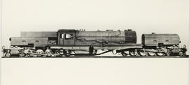 SAR Class GL No 2351 built by Peacock & Co in 1929. Most powerful steam locomotive on 3'-6&qu...