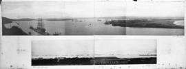 Durban, 10 September 1901. Panorama over entrance to Durban Harbour. (Durban Harbour album of CBP...