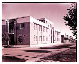 "Kimberley, 1942. New railway offices."