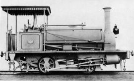 Harbour locomotive M3 built by Hunslet Engine Co in 1874 for Port Elizabeth Harbour Board.