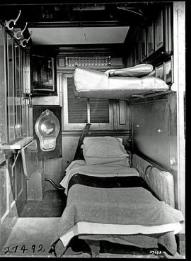 "Compartment scene."